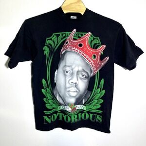 John Son‎ Notorious BIG T-Shirt BKLN Way Graphic Print Hip Hop 2XL Vintage Y2K